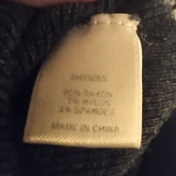 Express Gray Ruched Turtleneck Sweater - Picture 5 of 5